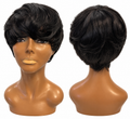Short Black Human Hair Pixie Cut Wig