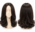 Long Black Wavy Synthetic Wig