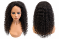 Black Human Hair Lace Front Wig – Curly “16-18”