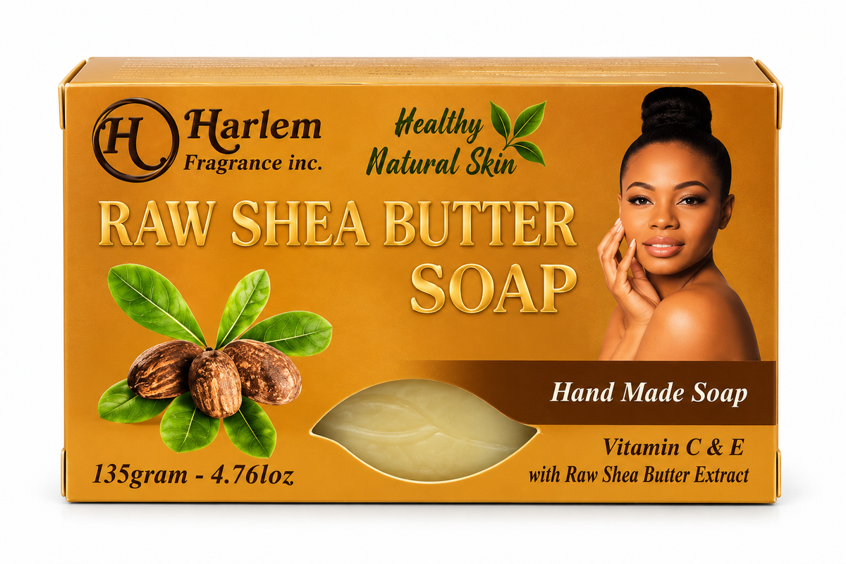 Raw Shea Butter Soap – Vitamin C & E with Raw Shea Butter Extract