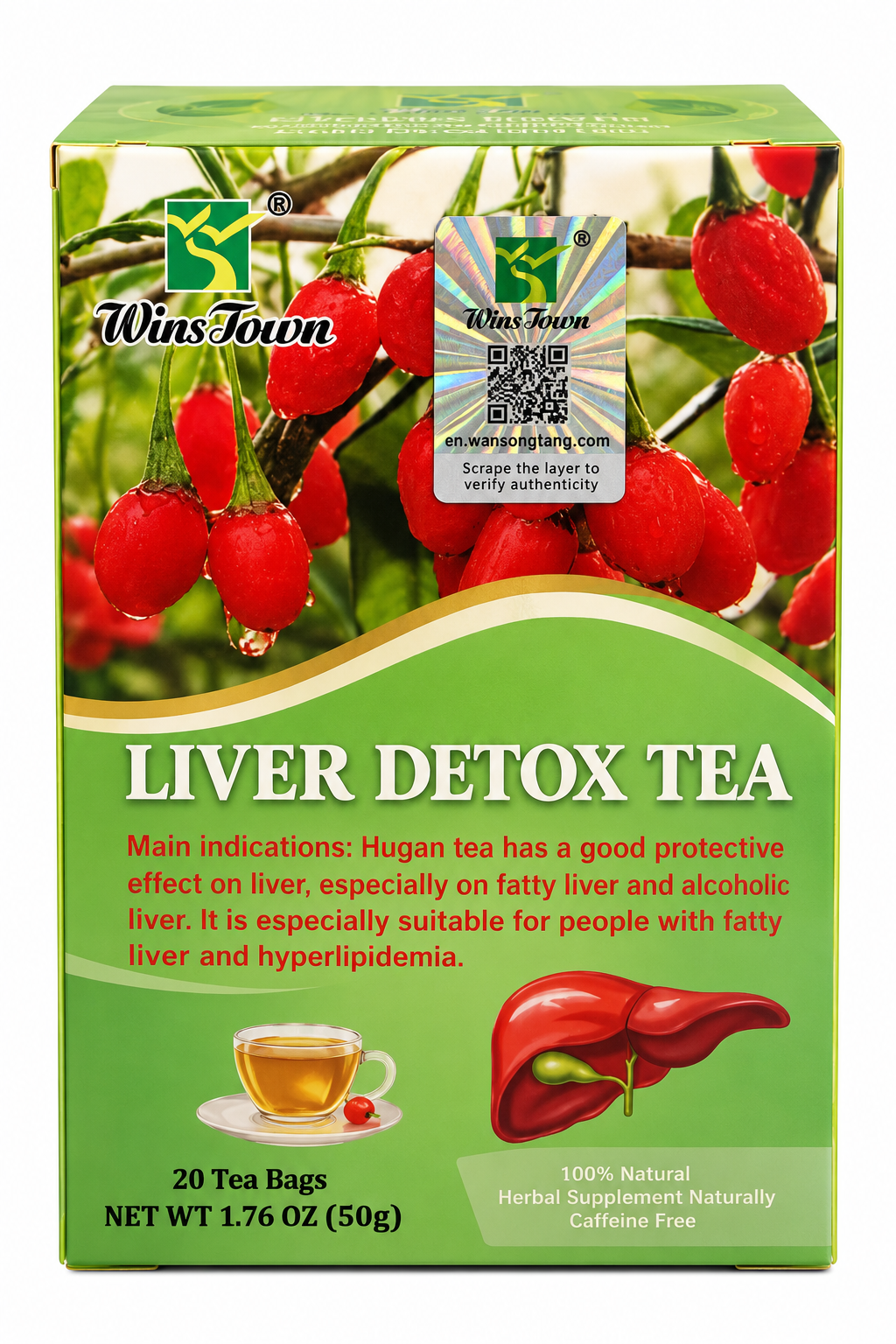 Liver Detox Herbal Tea – 20 Tea Bags