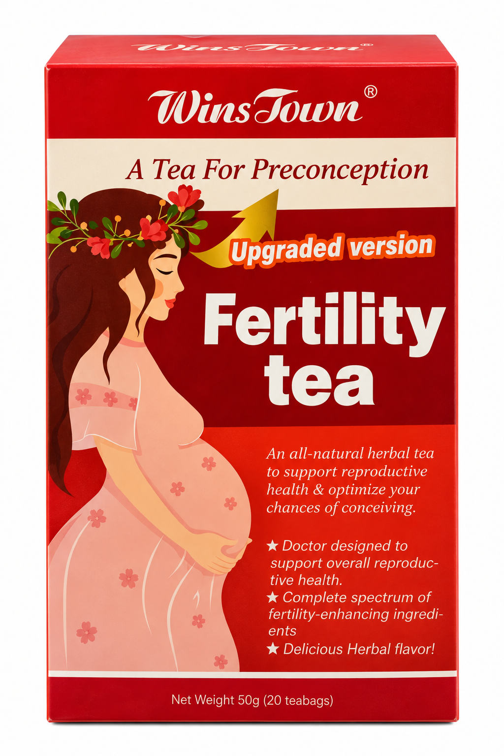 Fertility Herbal Tea – WinsTown – Tea for Preconception