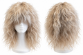 Long Blonde Shaggy Wavy Wig – Synthetic Hair
