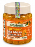Herboganic Turmeric Sea Moss Gummies – 60 Count