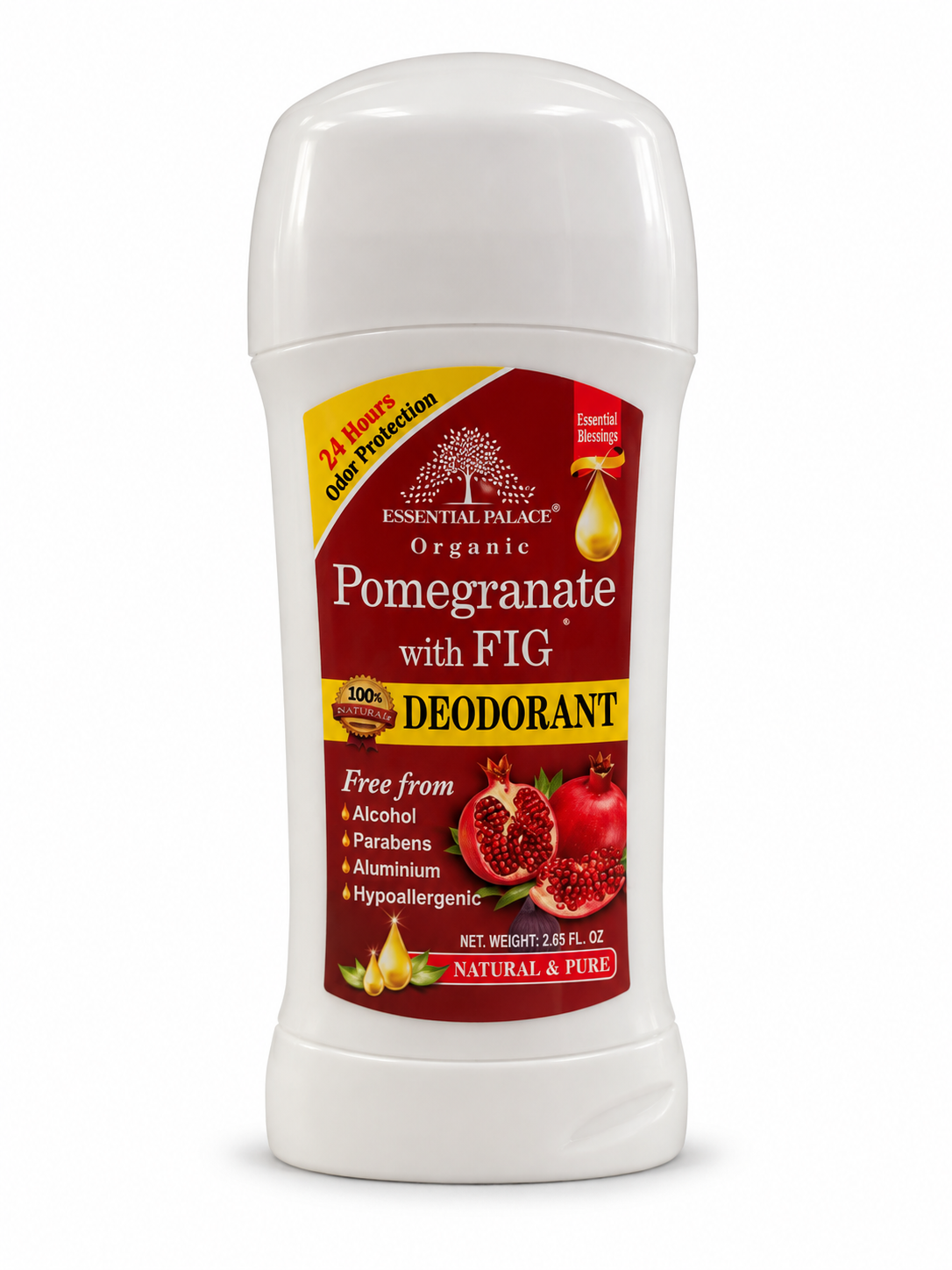Essential Palace Organic Pomegranate with Fig Deodorant