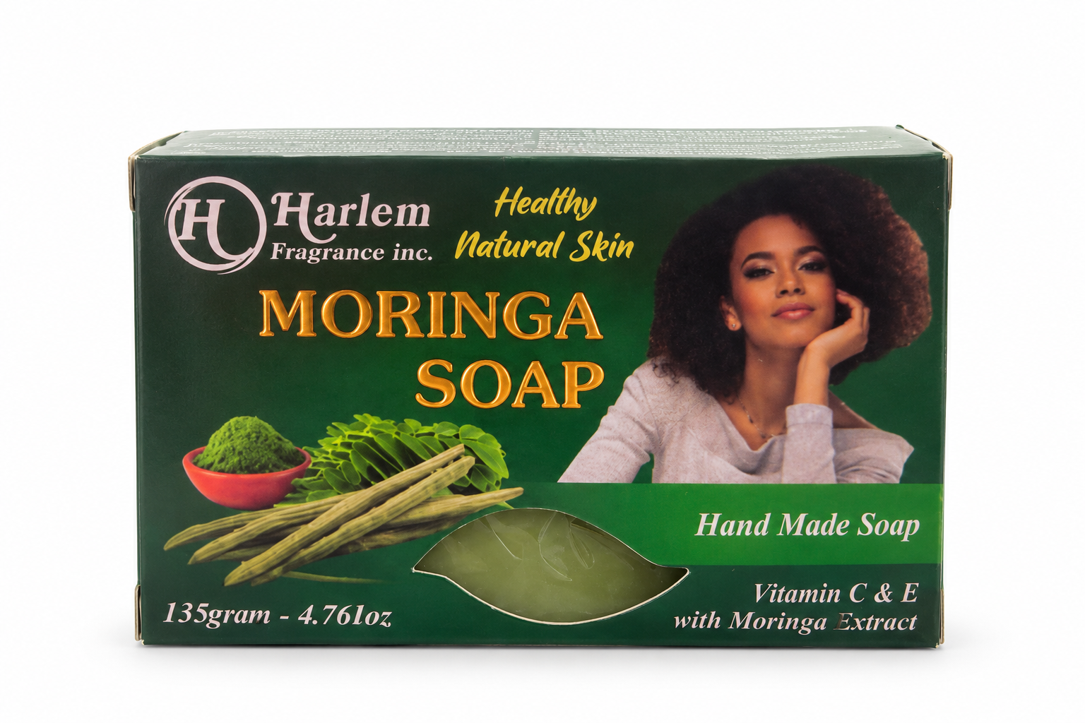 Moringa Soap – Vitamin C & E with Moringa Extract