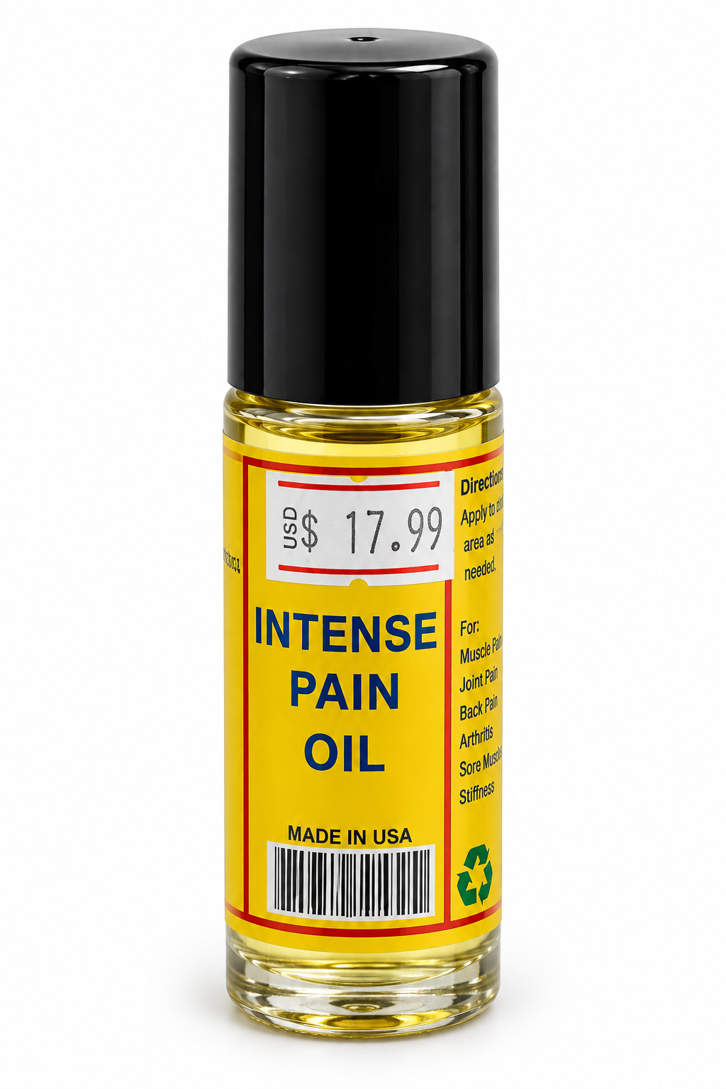 Intense Pain Oil – Herbal Pain Relief Oil