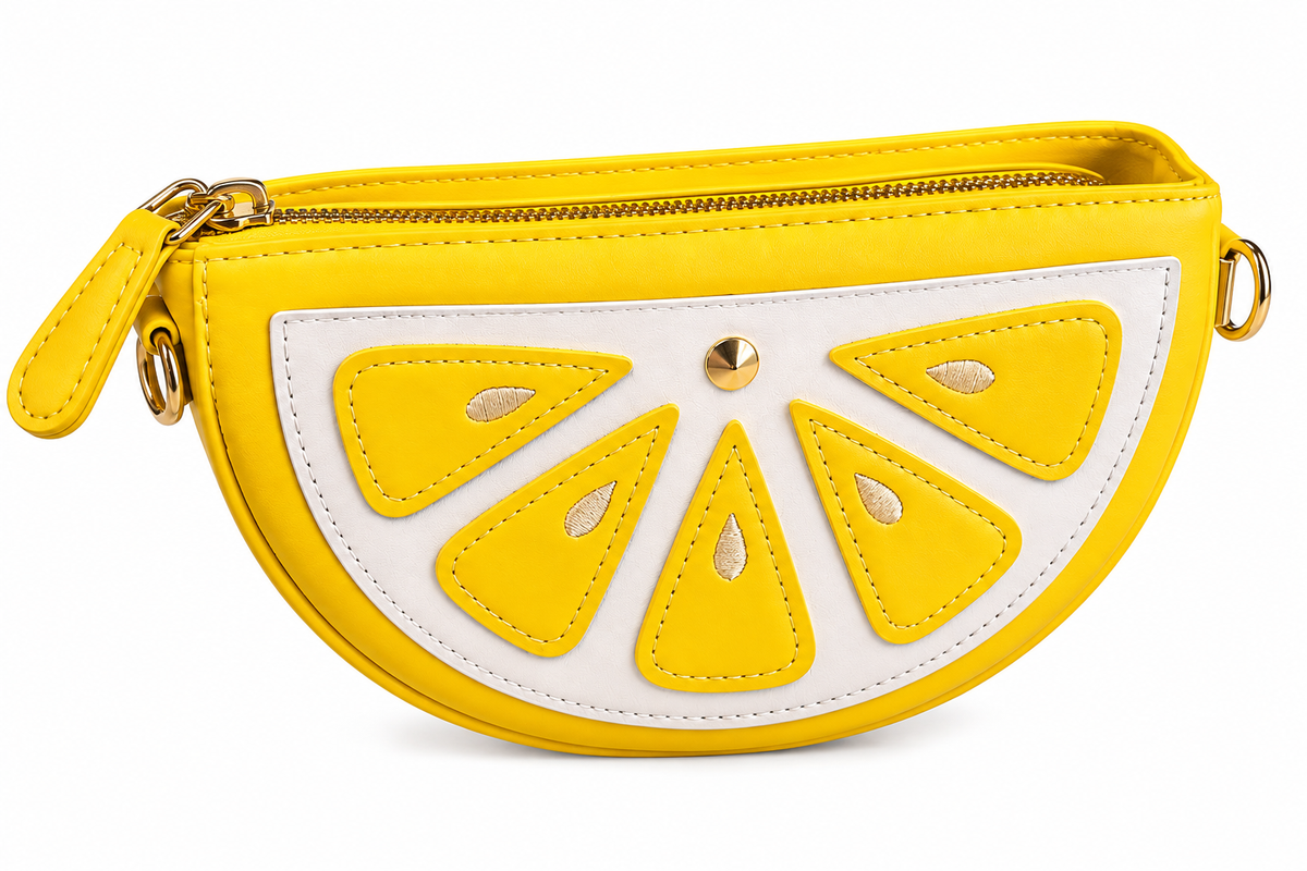 Lemon Slice Crossbody Bag