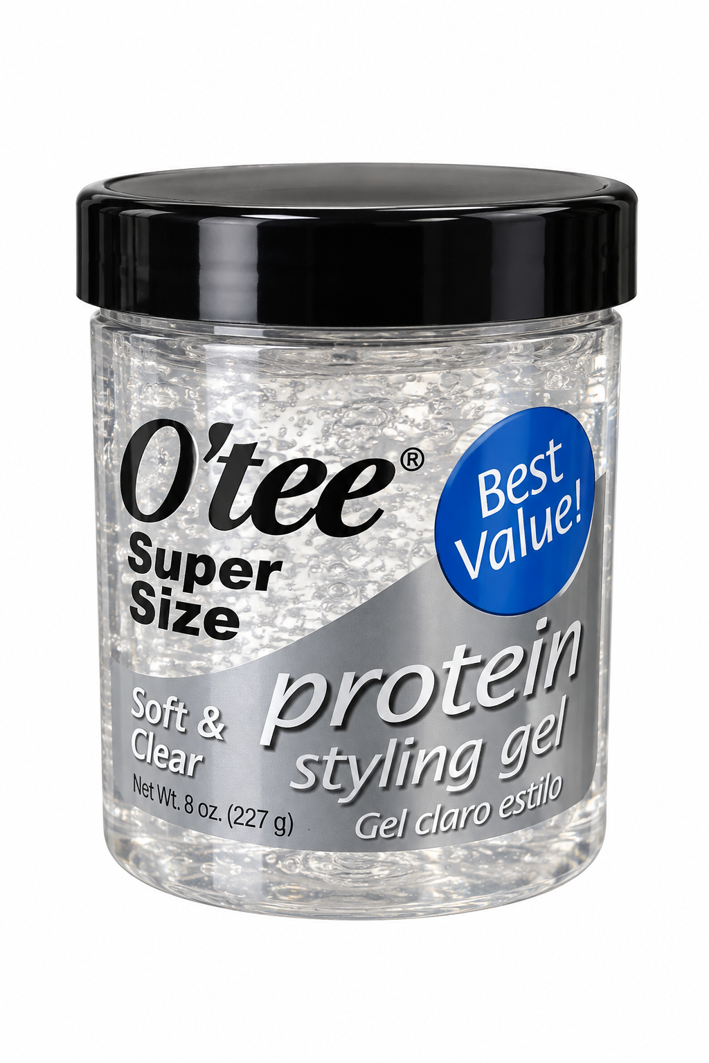 Queen Protein Styling Gel – Clear, 8 oz