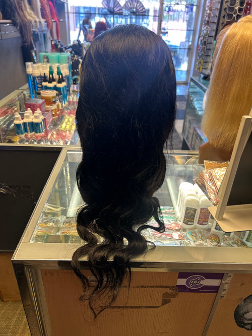 Black wavy